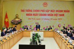 Thủ tướng Chính phủ gặp mặt Doanh nhân nhân Ngày Doanh nhân Việt Nam