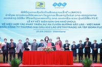 FLC và PetroTrade ký hợp tác đầu tư tuyến đường sắt kết nối Việt Nam-Lào