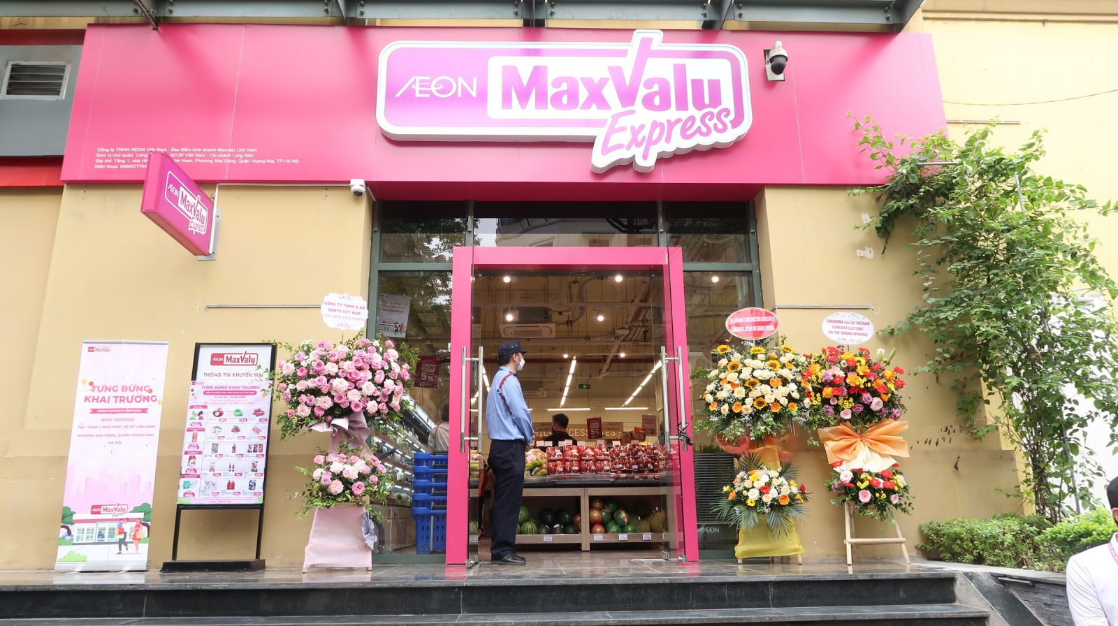 AEON Việt Nam tiếp tục đưa vào vận hành các siêu thị vừa và nhỏ thuộc chuỗi AEON MaxValu tại các khu dân cư