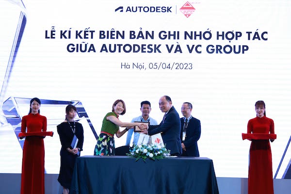 Autodesk và Tổ hợp Tư vấn Xây dựng Việt Nam (VC Group) chính thức ký kết hợp tác chiến lược