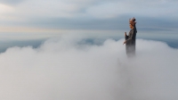 Hiện tượng “mũ mây” siêu hiếm tái xuất tại núi Bà Đen Tây Ninh