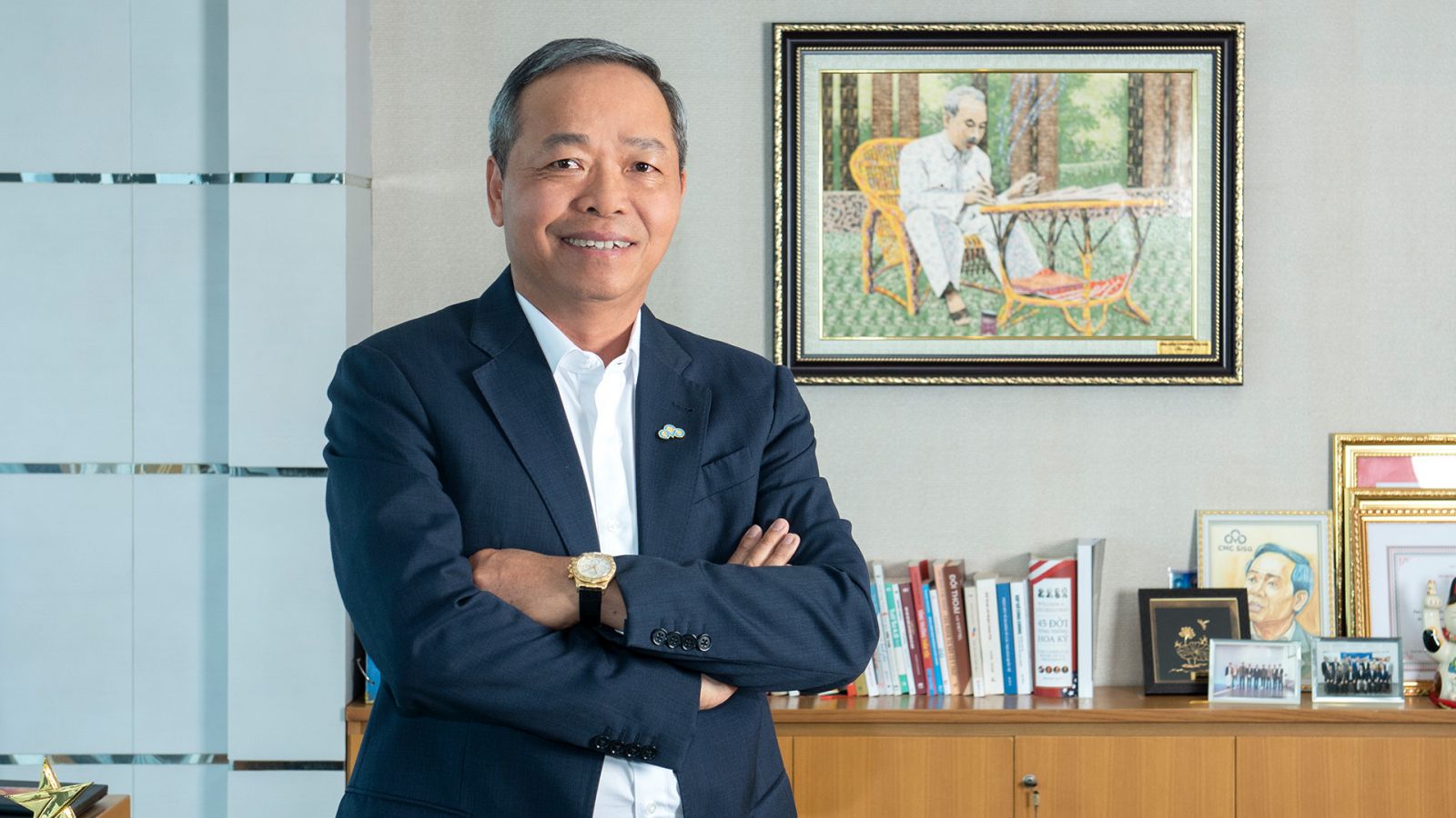Ông Nguyễn Trung Chính - Chủ tịch HĐQT/Chủ tịch điều hành Tập đoàn Công nghệ CMC