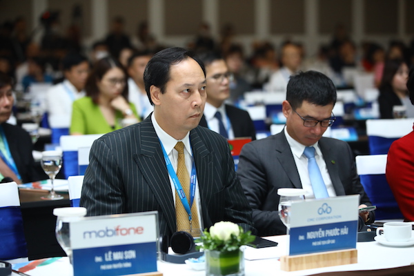 Ông Nguyễn Phước Hải - Phó Chủ tịch cấp cao Tập đoàn Công nghệ CMC tham dự Lễ vinh danh “Top 100 thương hiệu giá trị nhất Việt Nam 2023”