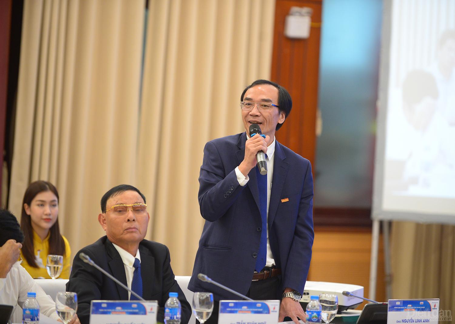 Nhà báo Nguyễn Linh Anh – Phó Tổng biên tập phụ trách Tạp chí Diễn đàn Doanh nghiệp sẽ điều phối phiên.