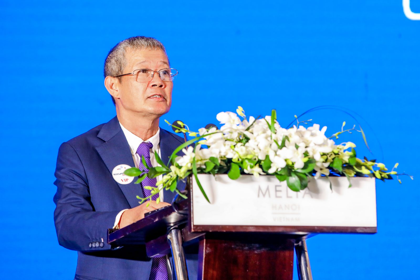 Ông Nguyễn Thành Hưng - Chủ tịch VNISA phát biểu tại buổi hội thảo.