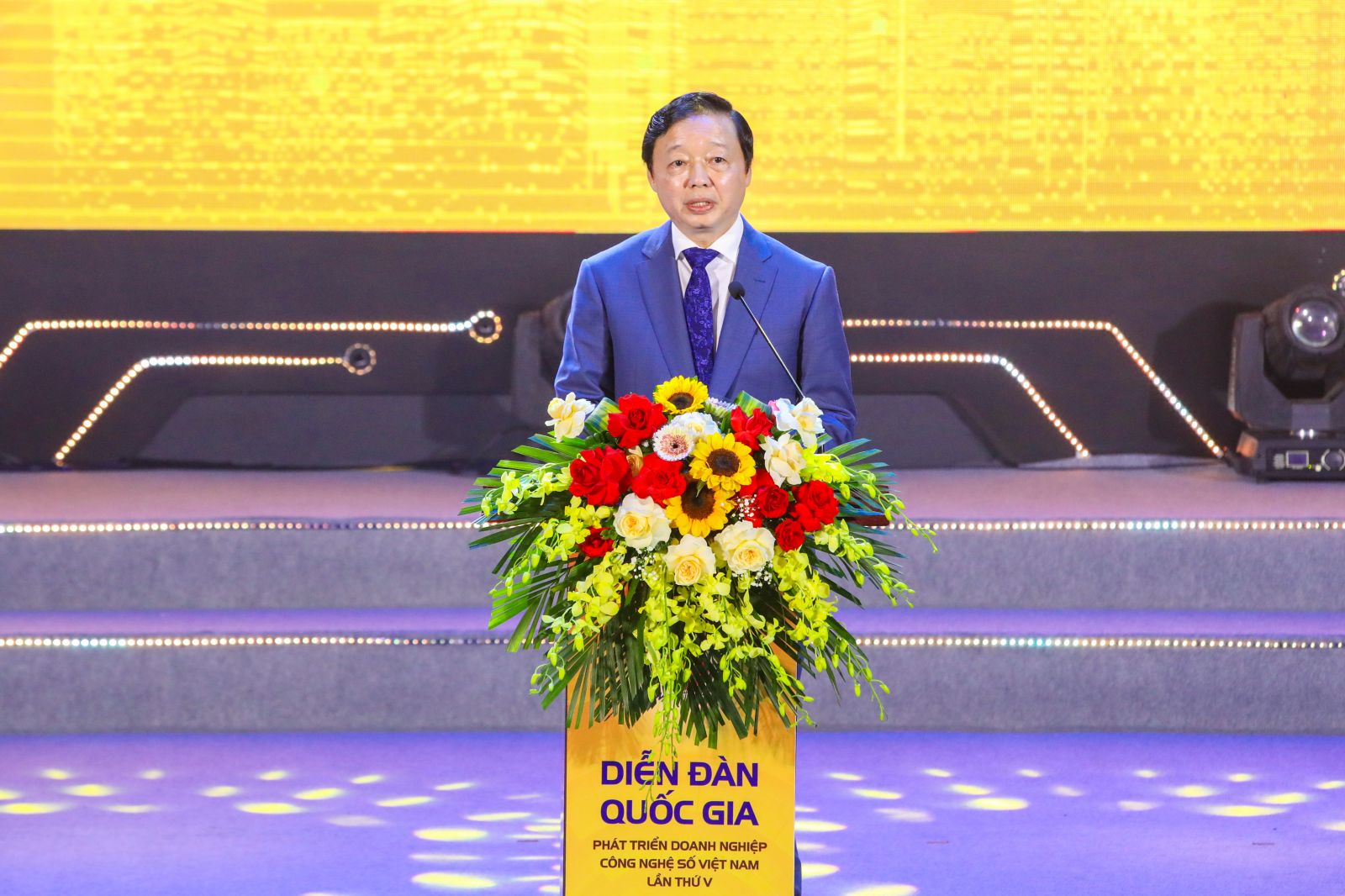 Hình 1: Phó Thủ tướng Chính phủ Trần Hồng Hà phát biểu tại buổi lễ