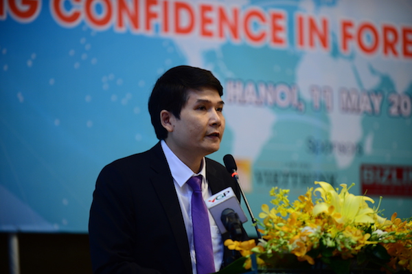  ông Nguyễn Ánh Dương, Phó chủ tịch Trung tâm trọng tài Quốc tế Việt Nam.