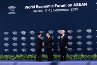 Khai mạc phiên toàn thể Hội nghị WEF ASEAN 2018