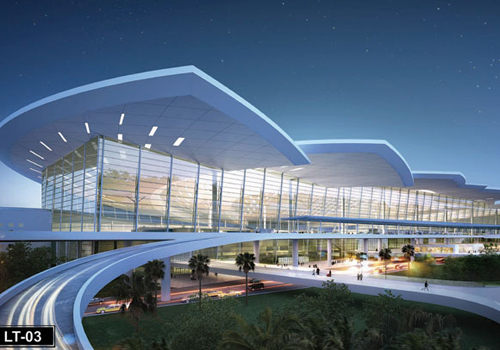 Phối cảnh thiết kế sân bay quốc tế Long Thành, Đồng Nai. 