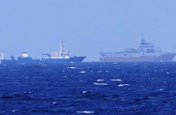Nhóm tàu khảo sát Trung Quốc đã rút khỏi vùng đặc quyền kinh tế Việt Nam