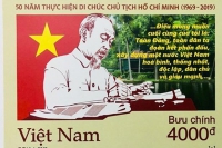 Phát hành bộ tem đặc biệt "50 năm thực hiện Di chúc Chủ tịch Hồ Chí Minh"