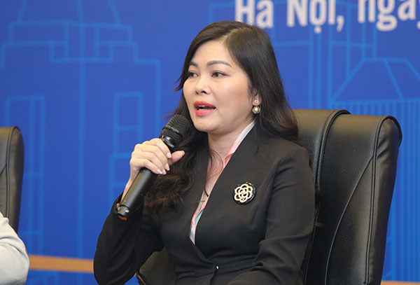 bà Trần Thị Mỹ Lộc - Phó Tổng Giám đốc phụ trách Công ty cổ phần Vinhomes
