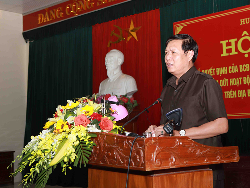 Thứ trưởng Y tế Đỗ Xuân Tuyên phát biểu.