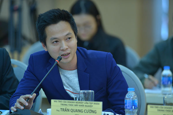 ông Trần Quang Cường - CEO hệ sinh thái về Nông nghiệp thông minh Nextfarm