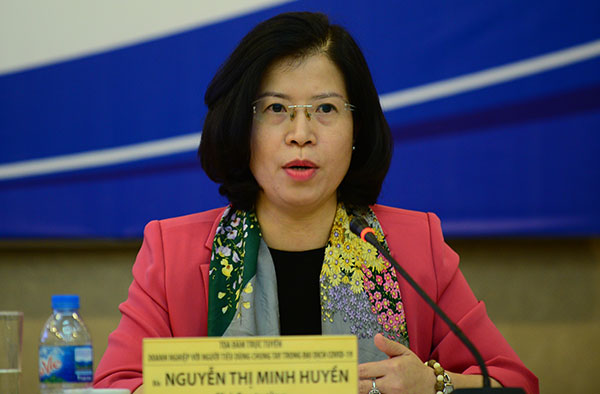 Bà Nguyễn Thị Minh Huyền - Phó Cục trưởng Cục Thương mại điện tử và Kinh tế số - Bộ Công thương