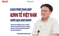 [eMagazine] Cách thức nào giúp kinh tế Việt Nam bước qua khó khăn?