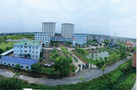 Trường ĐH Công nghiệp dệt may Hà Nội.