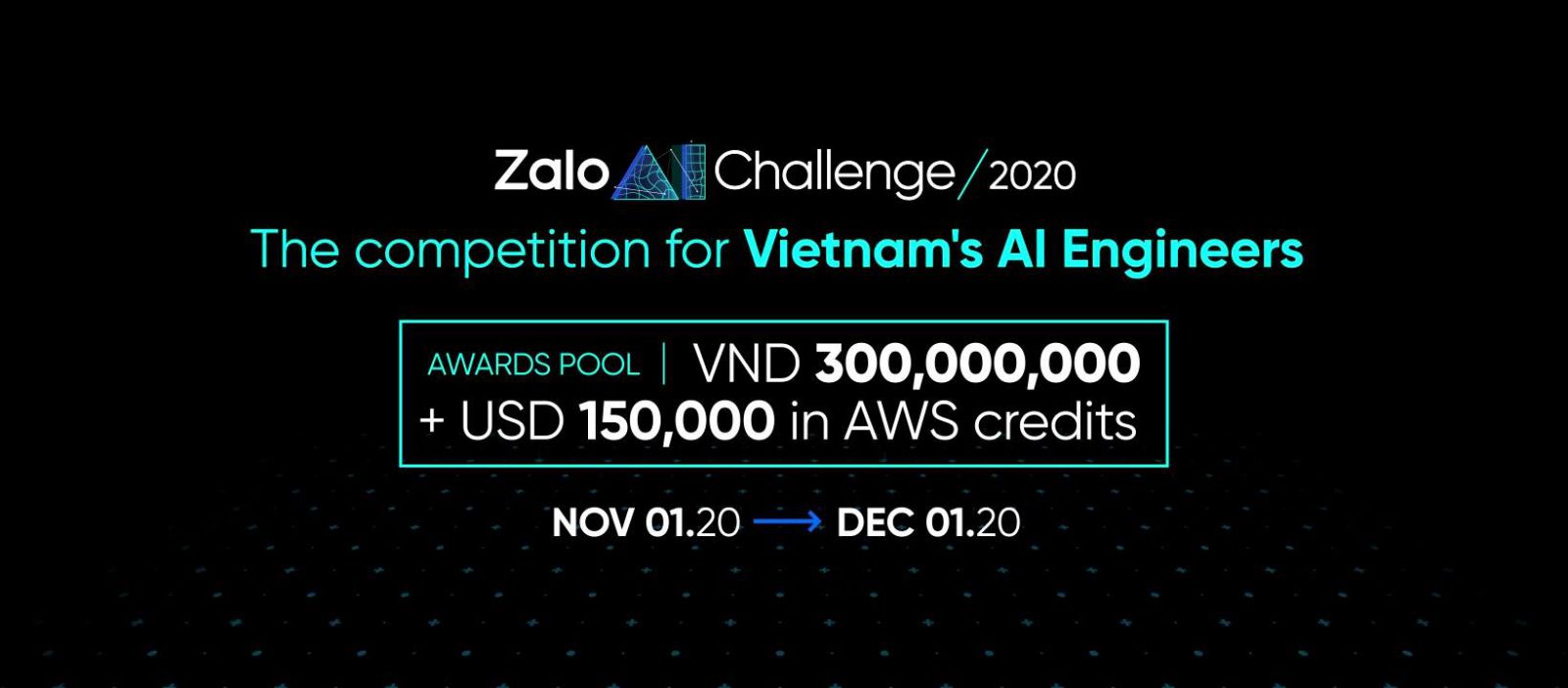 Zalo AI Challenge 2020 với giải thưởng lớn nhất trong các năm tổ chức