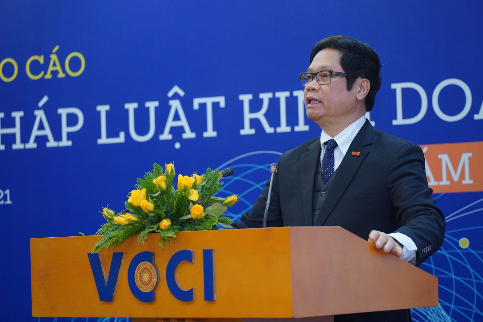 TS Vũ Tiến Lộc, Chủ tịch Phòng Thương mại và Công nghiệp Việt Nam.
