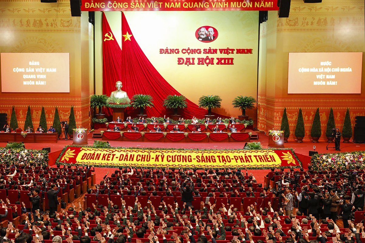 Phiên họp trù bị Đại hội lần thứ XIII Đảng Cộng sản Việt Nam diễn ra sáng 25/1/2021.