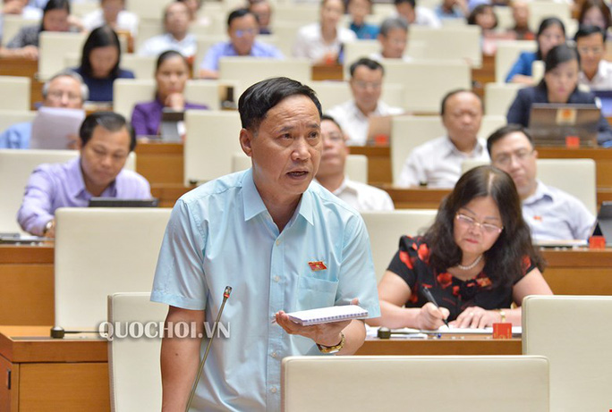 ĐB Nguyễn Mai Bộ (An Giang), Thiếu tướng, Ủy viên Thường trực Ủy ban Quốc phòng-An ninh của Quốc hội phát biểu