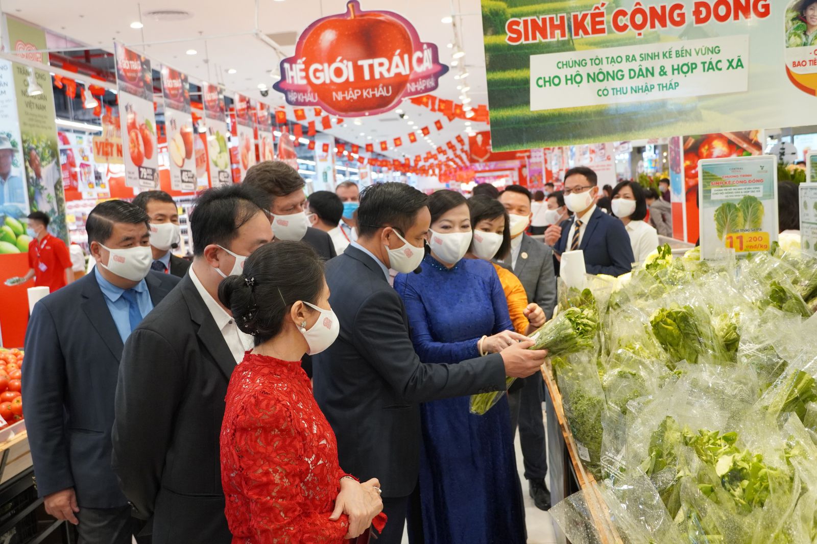 Đại siêu thị GO! Thái Nguyên góp phần quảng bá các đặc sản địa phương và tạo sinh kế cho người nông dân.