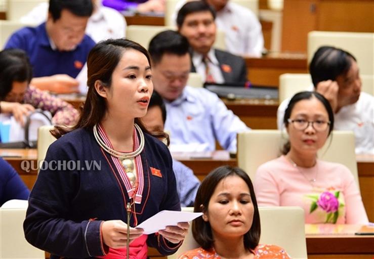 Đại biểu Quốc hội Triệu Thị Huyền, Đoàn đại biểu Quốc hội tỉnh Yên Bái (đại biểu Quốc hội trẻ nhất khóa XIV)