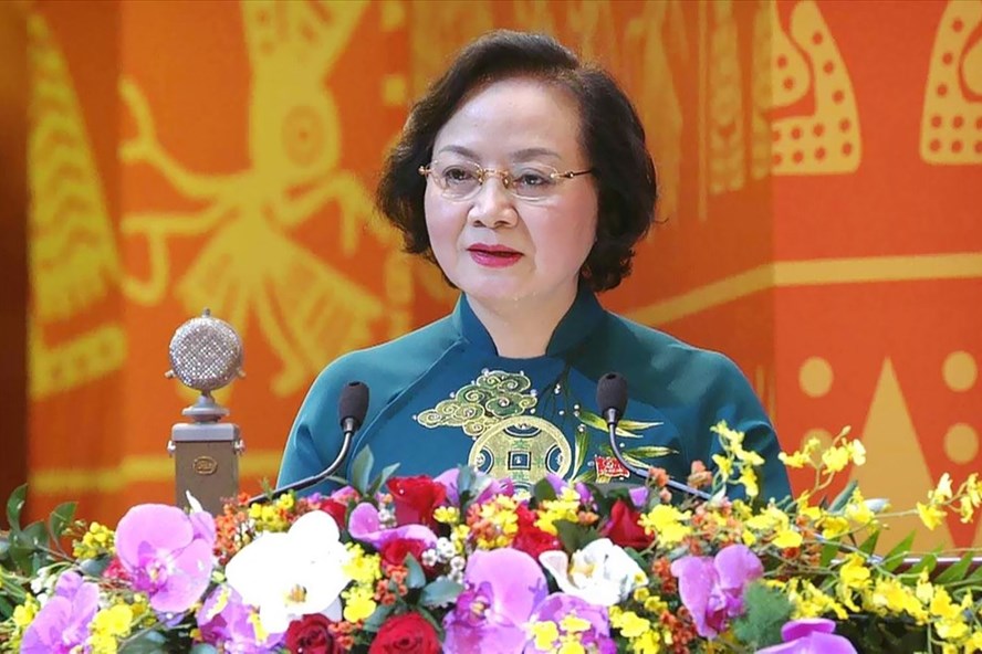 Bà Phạm Thị Thanh Trà, Bộ trưởng Bộ Nội vụ làm Phó Trưởng ban Thường trực Ban Chỉ đạo cải cách hành chính của Chính phủ. Ảnh: VGP