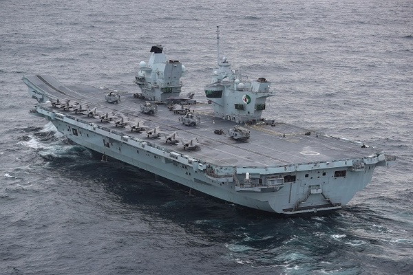 Tàu HMS Queen Elizabeth. Ảnh: Wikipedia