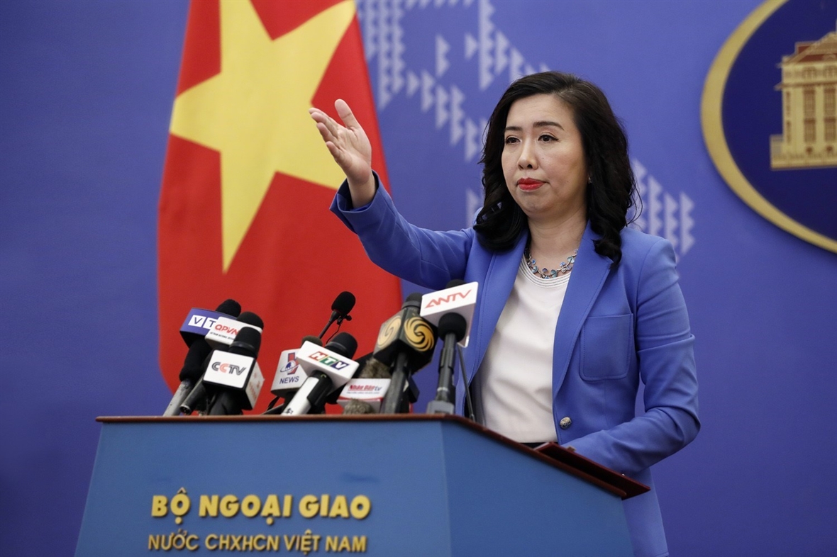 phát ngôn Bộ Ngoại giao Việt Nam Lê Thị Thu Hằng 