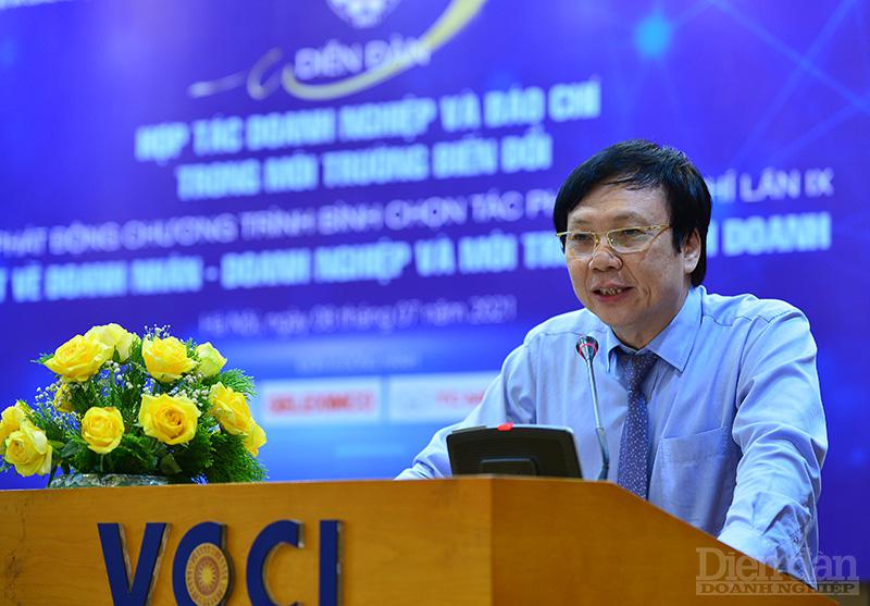 Ông Hồ Quang Lợi - Phó Chủ tịch Thường trực hội nhà báo Việt Nam