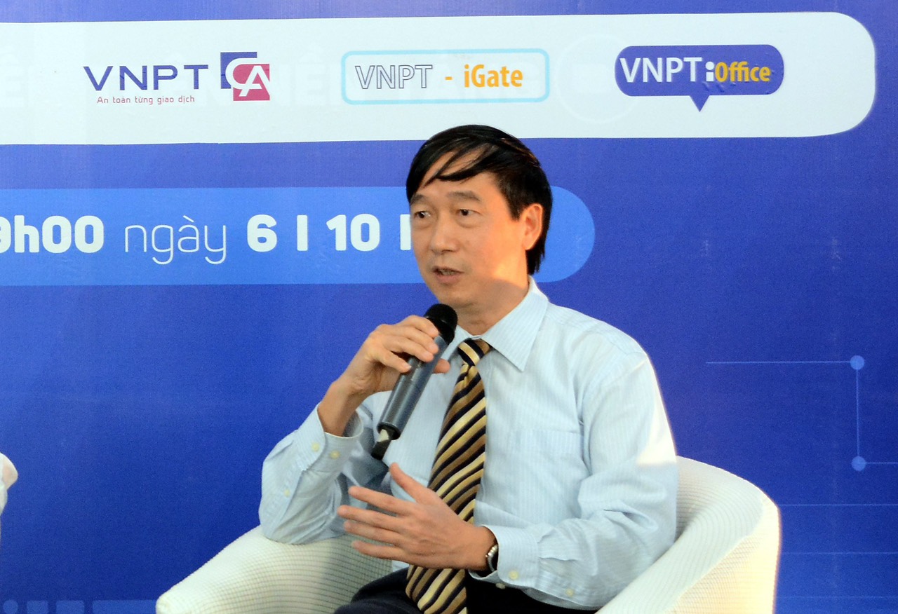 ông Nguyễn Đại Trí, Cục trưởng Cục Tin học và Thống kê Tài chính, Bộ Tài chính 