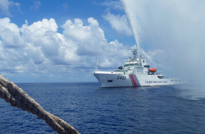 Tàu hải cảnh Trung Quốc. Ảnh: AFP
