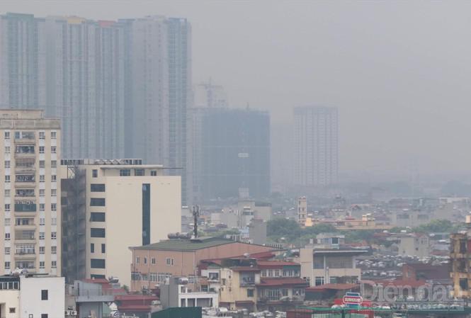 Ô nhiễm không khí tại Hà Nội. Ảnh: Lam Song