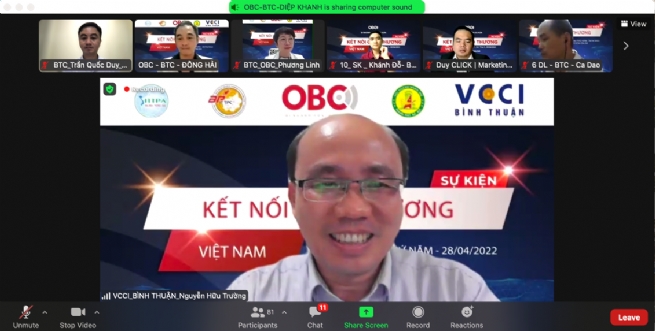Trưởng Văn phòng VCCI tỉnh Bình Thuận Nguyễn Hữu Trường: “Tích cực kết nối các doanh nghiệp ở các tỉnh, thành trên cả nước, OBC Việt Nam góp phần đẩy mạnh liên kết vùng”