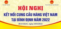 24-25/06: Kết nối cung cầu hàng Việt Nam tại Bình Định