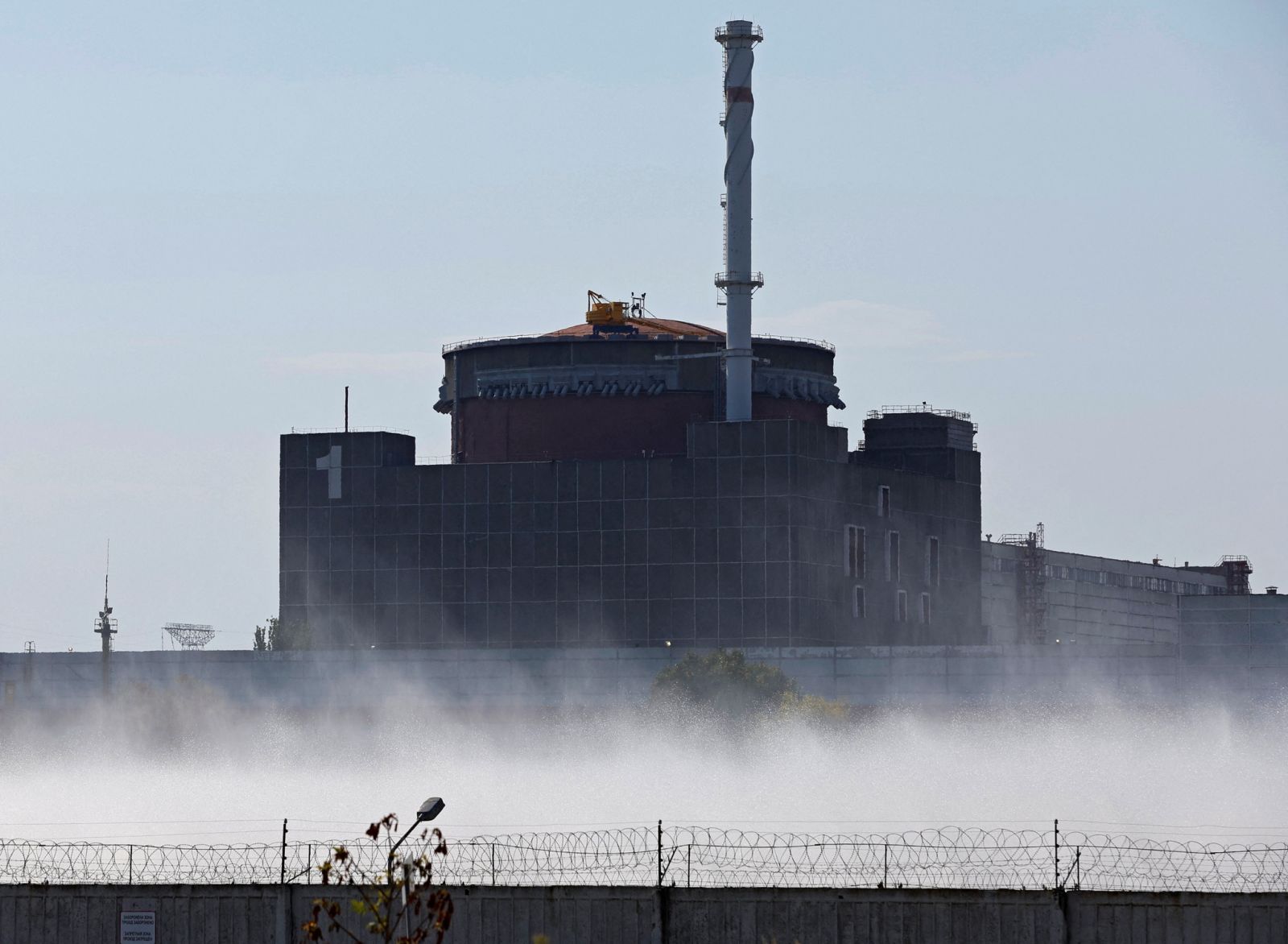 Nhà máy điện hạt nhân Zaporizhzhia hiện do lực lượng Nga kiểm soát ở miền nam Ukrainep/REUTERS