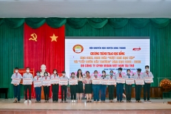 Vedan Việt Nam khuyến khích tinh thần hiếu học cho học sinh huyện Long Thành