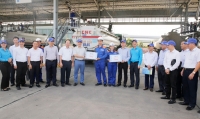 Tổng Giám đốc Petrolimex Đào Nam Hải biểu dương B12 nỗ lực đảm bảo nguồn hàng