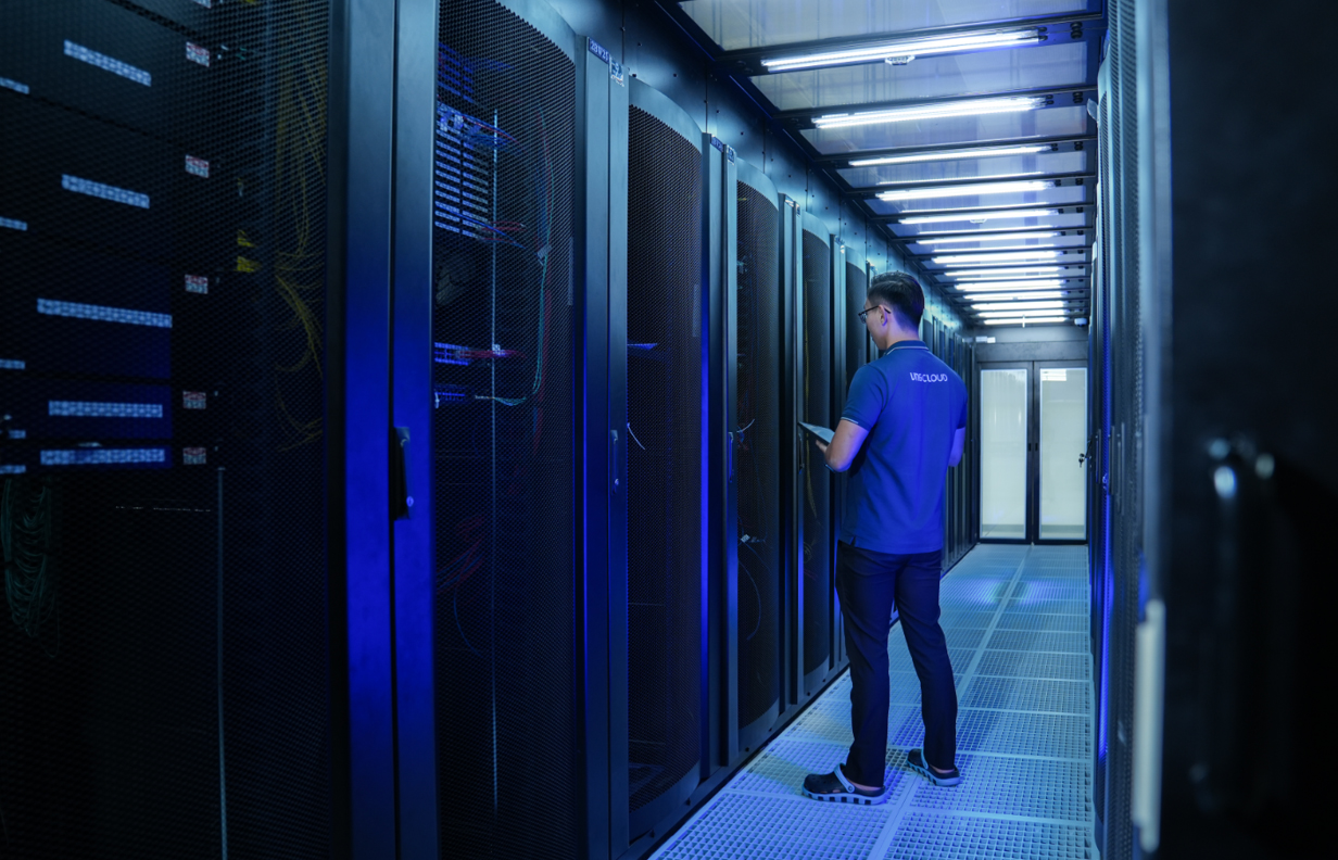 VNG Data Center có khả năng đáp ứng 1.600 tủ rack 