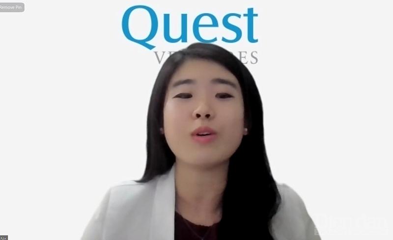 Bà Michelle Ng - Trưởng bộ phận Môi trường, Xã hội & amp; Quản trị, Giám đốc Đơn vị Tăng tốc Khởi nghiệp bền vững, Quỹ Quest Ventures