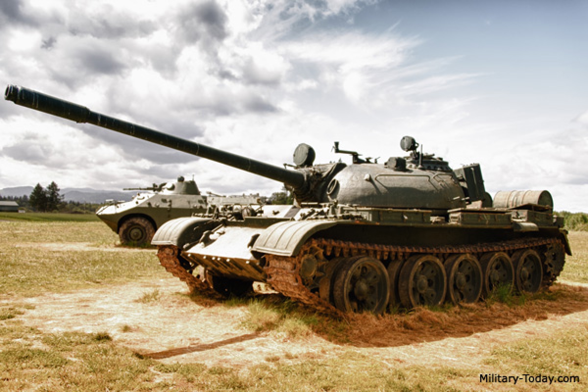 Xe tăng T-55. Ảnh: Military Today.