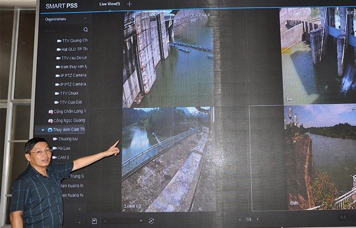 Hệ thống camera giám sát công trình đê điều, hồ đập tại Thanh Hóa
