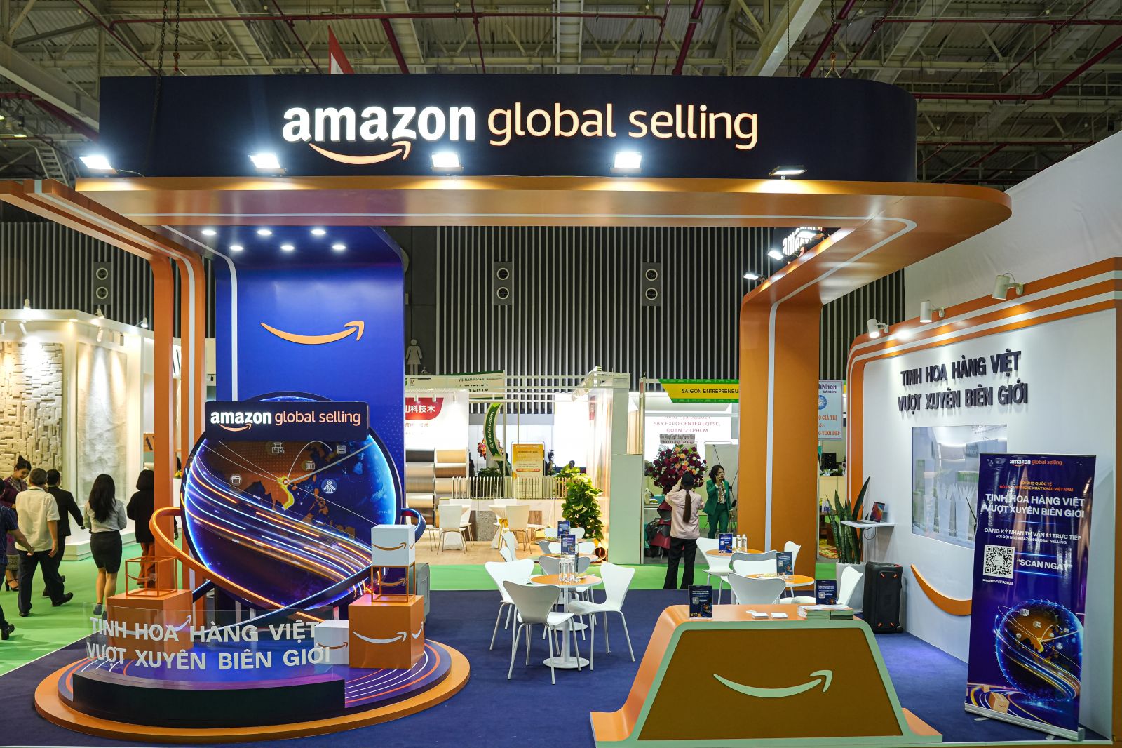 Amazon Global Selling khai mạc hoạt động tại VIFA ASEAN 2023 - Điểm đến để tìm hiểu và trải nghiệm mô hình xuất khẩu cho ngành nội thất & mỹ nghệ 