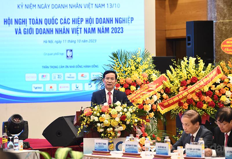 ông Phạm Tấn Công - Chủ tịch Liên đoàn Thương mại và Công nghiệp Việt Nam (VCCI)