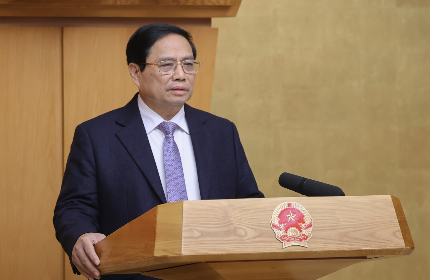 Thủ tướng Phạm Minh Chính. (Ảnh: VGP/Nhật Bắc)