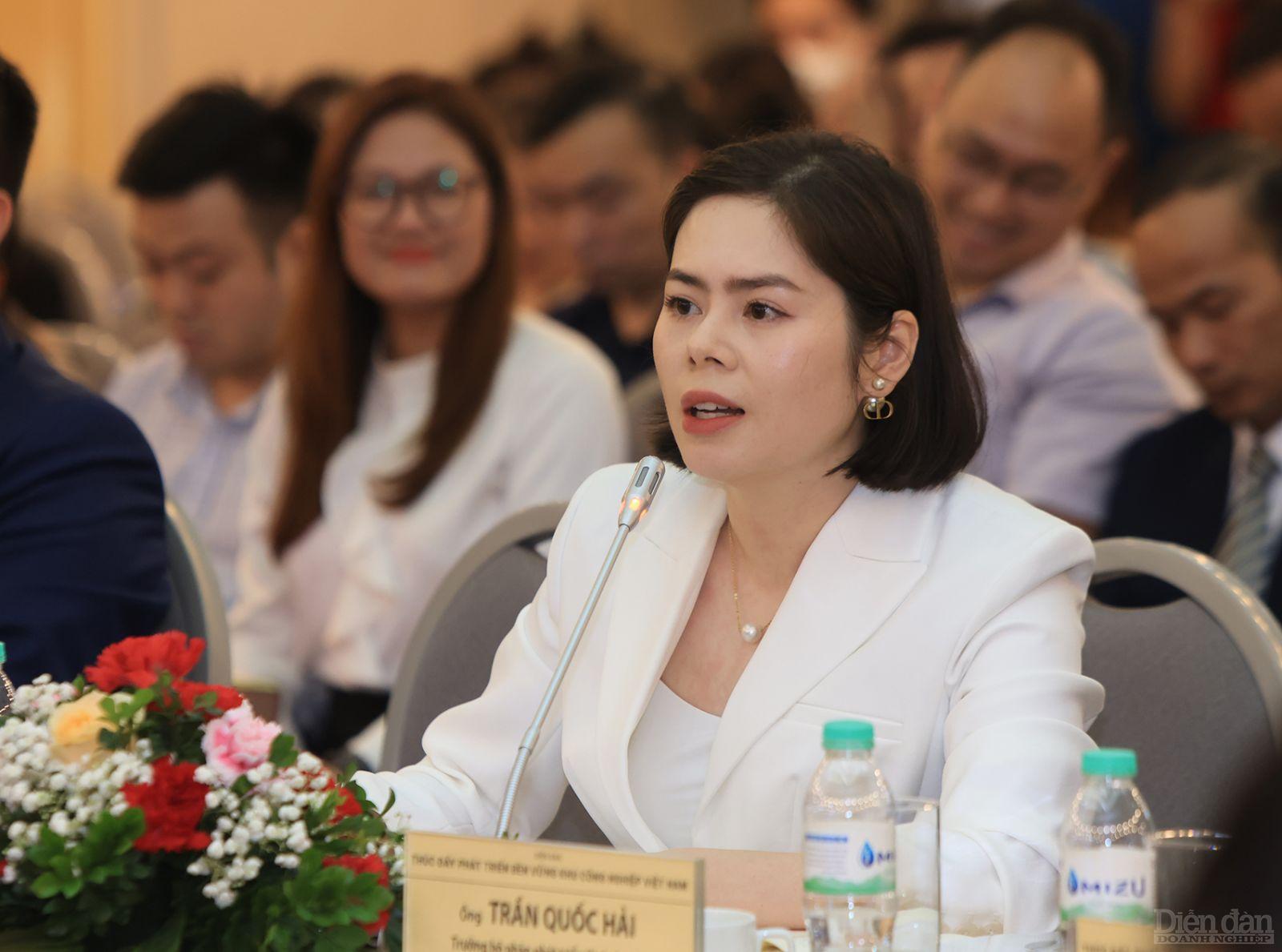 Bà Trần Thị Tố Loan, Phó Tổng Giám đốc Tập đoàn đầu tư Sao Đỏ 