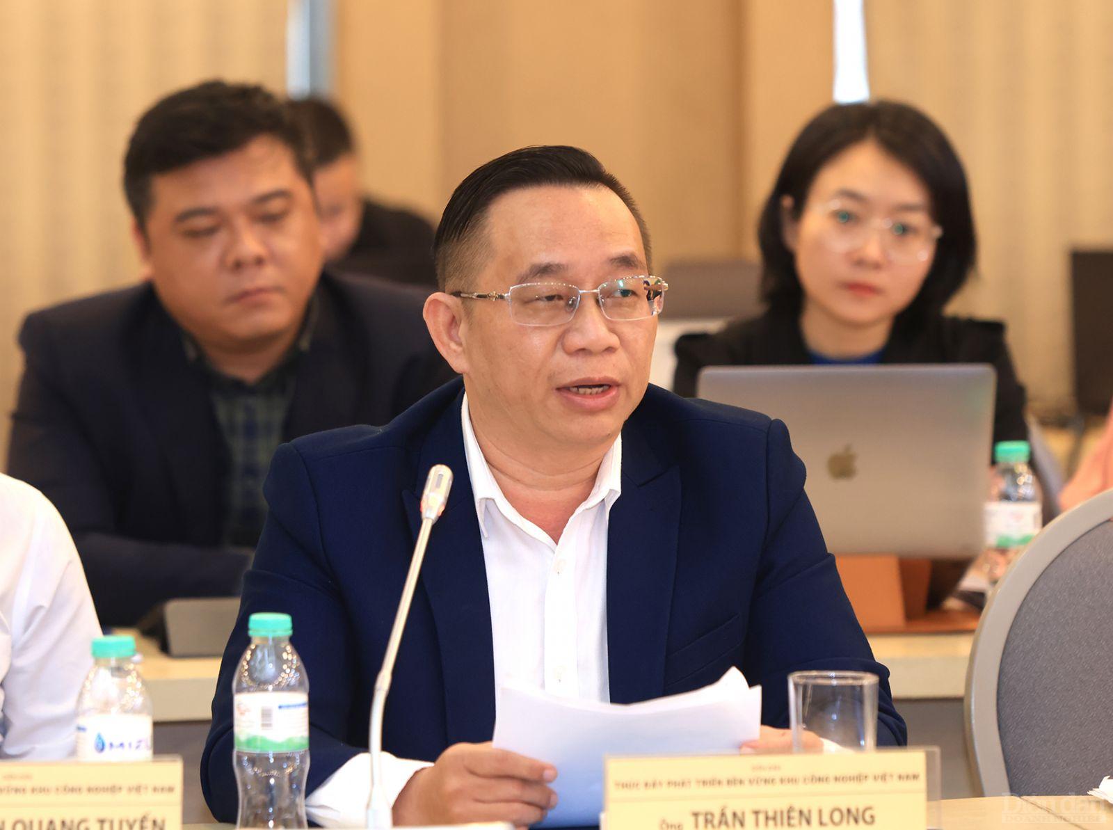 Ông Trần Thiên Long – Phó Chủ tịch Thường trực Liên chi hội BĐS công nghiệp Việt Nam