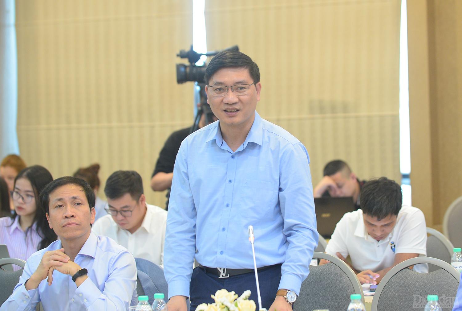 Ông Nguyễn Vũ Chiên, Phó Trưởng Ban Quản lý khu công nghiệp tỉnh Nam Định