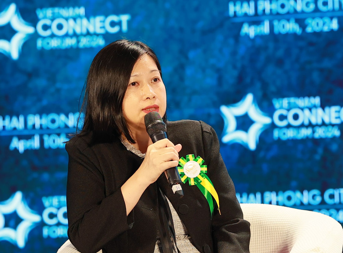 bà Lâm Thúy Nga, Giám đốc toàn quốc Khối Khách hàng doanh nghiệp lớn, HSBC Việt Nam